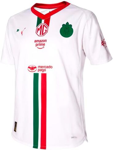 PUMA طفل صغير الأولاد Chivas Away طبق الأصل 25-26 طاقم الرقبة قصيرة الأكمام جيرسي عارضة in Kuwait