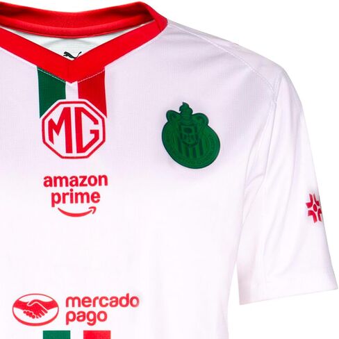 PUMA طفل صغير الأولاد Chivas Away طبق الأصل 25-26 طاقم الرقبة قصيرة الأكمام جيرسي عارضة in Kuwait