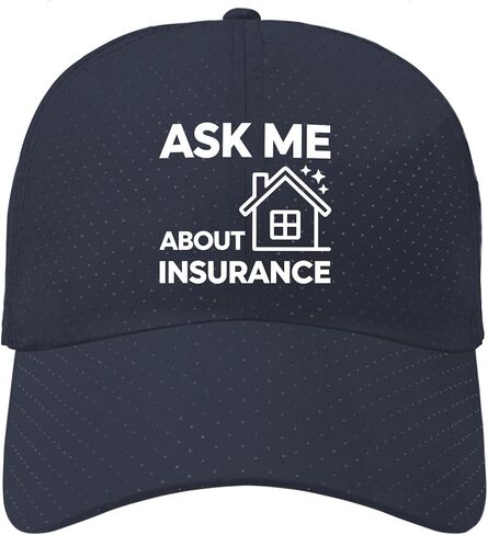 Ask Me About Insurance Sun Hats Running Caps for Grandpa in Saudi Arabia