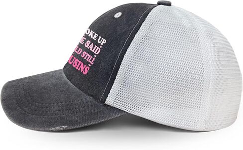 We Broke-Up But He-Said We Could Still Be Cousins hat Camping caps for Grandpa in Kuwait