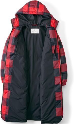 Lands' End Women's FeatherFree Insulated Diamond Quilted Maxi Coat in Kuwait