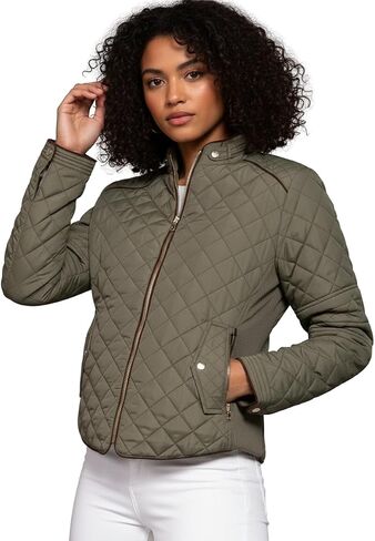 NE PEOPLE Womens Lightweight Quilted Zip Jacket (S-3XL) in Saudi Arabia