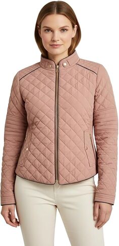 NE PEOPLE Womens Lightweight Quilted Zip Jacket (S-3XL) in Saudi Arabia