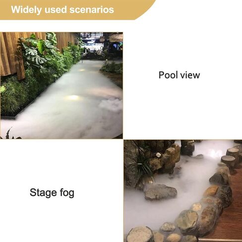 400ML/H Mini Ultrasonic Mist Maker Fogger Water Fountain Pond Fog Machine Atomizer Air Humidifier in Saudi Arabia