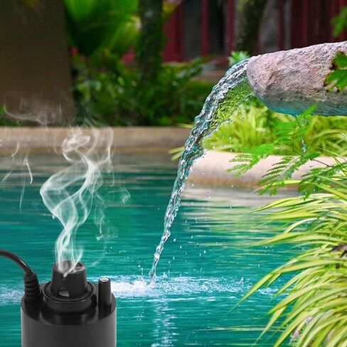 400ML/H Mini Ultrasonic Mist Maker Fogger Water Fountain Pond Fog Machine Atomizer Air Humidifier in Saudi Arabia