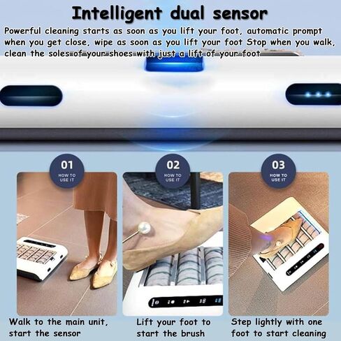 Automatic Shoe Cleaning Machine - 260RPM Rechargeable Sole Brush & Induction Shoe Polisher for Home, Hotel, Retail - Effortless Cleaning & Shine for All Shoe Types in Kuwait