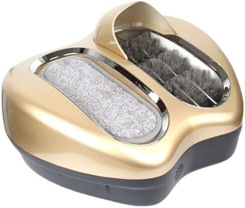 Automatic Shoe Polisher - 80W Electric Shoe Shine Machine for Hotels & Sales Centers, Fast Sole Cleaner with Protective Covers, Efficient Shoe Care Device for Impeccable Results in Kuwait