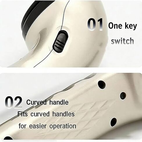 Electric Shoe Polisher Brush, Handheld Leather Polishing Tool with 6 Interchangeable Brush Heads USB Rechargeable 1800mAh Battery for Shoes Boots Bags Sofa Leather Care in Saudi Arabia