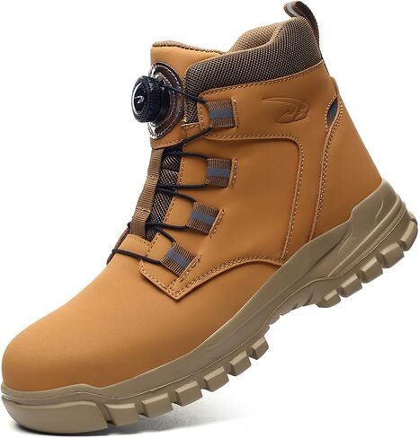 Steel Toe Work Boot for Men and Women Lightweight Comfortable Industrial & Construction Outdoor Work Safety Shoes in Saudi Arabia