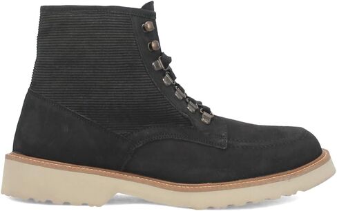 Dingo Mens Carlsbad Lace Up Casual Boots Ankle - Black in Kuwait