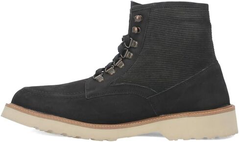 Dingo Mens Carlsbad Lace Up Casual Boots Ankle - Black in Kuwait