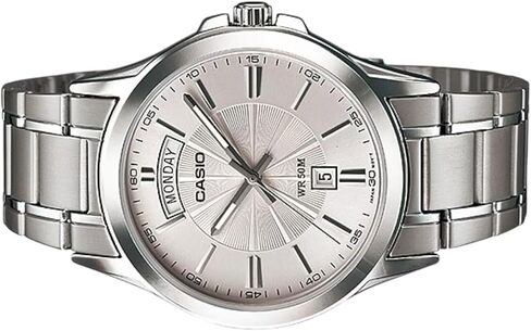 Casio MTP-1381D-7AVDF Men's Analog Quartz Classic Stainless Steel Watch in Saudi Arabia