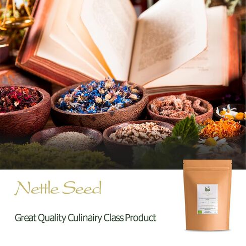 Stinging Nettle Seed Organic Quality - Urtica Dioica Seeds - 200g in Kuwait