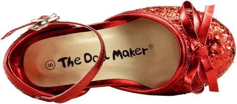 The Doll Maker Girl's Glitter Pump for Toddler/Little Kid/Big Kid Dress Shoes in Saudi Arabia