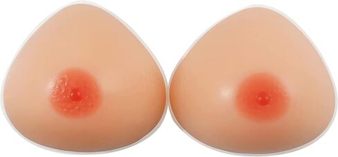 ENVY BODY SHOP Natura Triangle Silicone Breast Forms Fake Boobs Mastectomy Prosthesis Crossdresser Bra Pad Enhancers in Kuwait