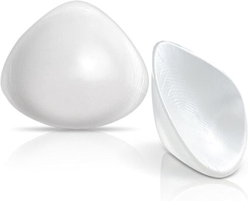 1 Pair Silicone Bra Inserts Pads Breast Forms Enhancers Mastectomy Swim Hot Spring in Saudi Arabia