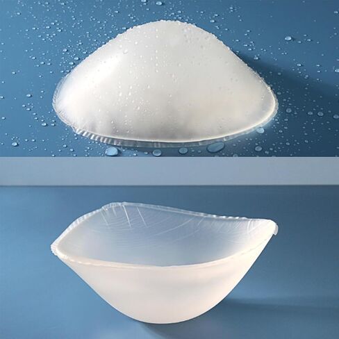 1 Pair Silicone Bra Inserts Pads Breast Forms Enhancers Mastectomy Swim Hot Spring in Saudi Arabia