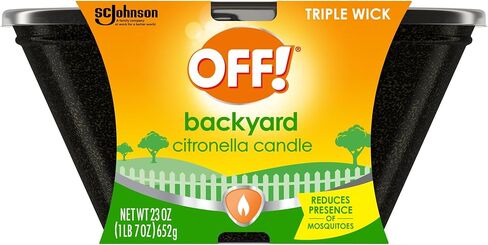دلو SC Johnson Off 3 Wick Citronella، 23 أونصة، عبوة من قطعة واحدة in Kuwait