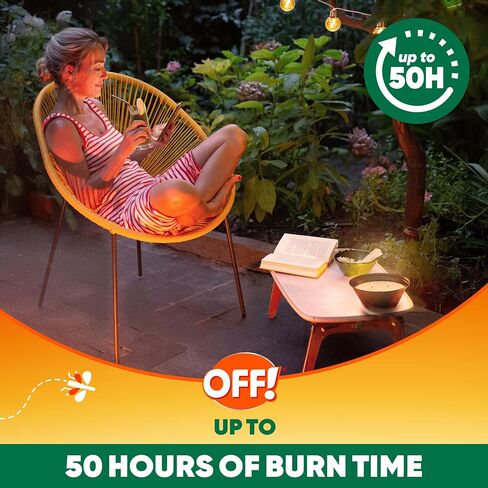 دلو SC Johnson Off 3 Wick Citronella، 23 أونصة، عبوة من قطعة واحدة in Kuwait