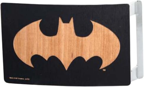 Belt Buckle Batman GW Wood Black Rectangle 3.75 Inches by 2.5 Inches in Saudi Arabia