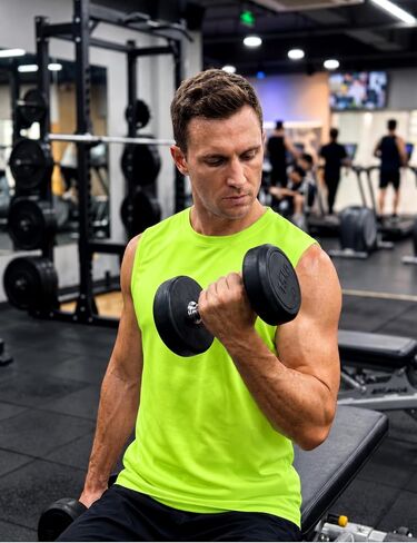 meioro Men's Workout Sleeveless Shirts Quick Dry Tank Tops for Men Wide Shoulder Summer Sport Athletic Gym Muscle Tee Shirt in Saudi Arabia
