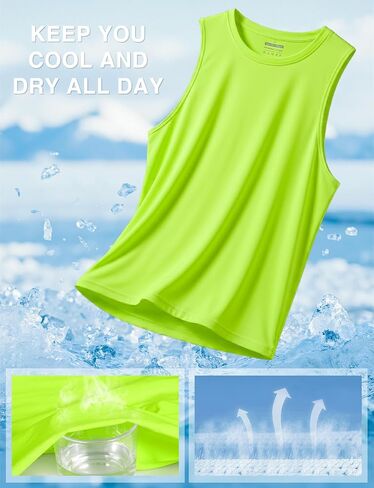 meioro Men's Workout Sleeveless Shirts Quick Dry Tank Tops for Men Wide Shoulder Summer Sport Athletic Gym Muscle Tee Shirt in Saudi Arabia