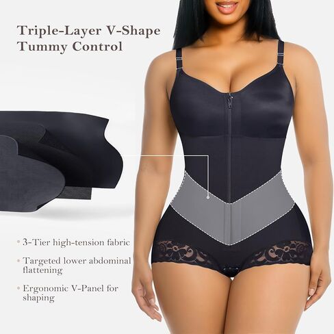 YIANNA V-Shaped Fajas Colombianas Moldeadoras Postpartum Shapewear Tummy Control for Women Waist Shaping Girdles Body Shaper in Saudi Arabia
