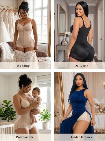 YIANNA V-Shaped Fajas Colombianas Moldeadoras Postpartum Shapewear Tummy Control for Women Waist Shaping Girdles Body Shaper in Saudi Arabia
