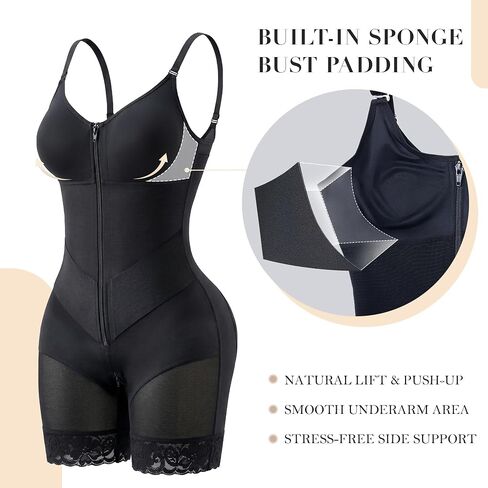 YIANNA V-Shaped Postpartum Fajas Colombianas Moldeadoras Enhanced Tummy Control Shapewear for Women Butt Lifter Faja Body in Saudi Arabia