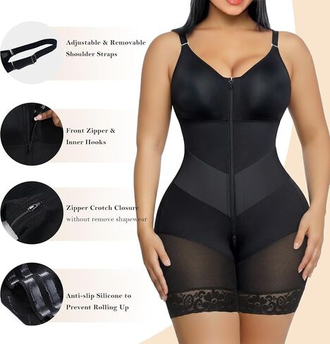 YIANNA V-Shaped Postpartum Fajas Colombianas Moldeadoras Enhanced Tummy Control Shapewear for Women Butt Lifter Faja Body in Saudi Arabia
