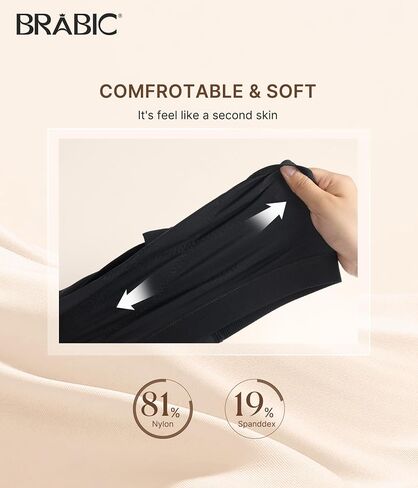 BRABIC Front Closure Bras for Women Compression Surgical Bra No Underwire Full Coverage Wireless Bralette, Black, M in Kuwait