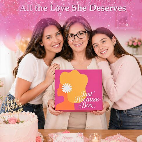 Bearhug Luxury Gift Box for Women - Elegant Wrap Poncho Shawl & Versatile Tote Bag Set - 12Psc Premium Birthday Gifts for Mom, Thinking of You, Anniversary, Get Well Soon Unique Gift Basket in Kuwait