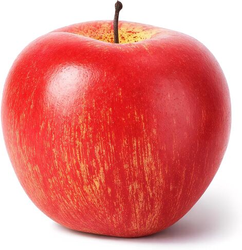 NOLITOY Artificial Apples Fake Fruit for Decoration Lifelike - Realistic Red Foam Faux Fruits for Kitchen Decor Bowl Fillers, Plastic Apples Props for Home Party Christmas Display, Standard Size in Kuwait