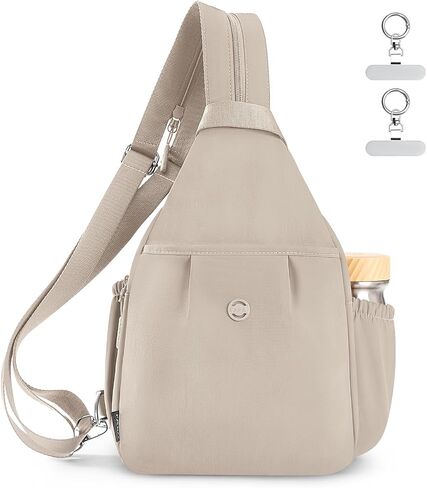 3-Way Convertible Crossbody Backpack for Women, Anti-Theft Travel Sling Bag with Water Bottle Holder, Trendy Crossbody Bag for Travel Hiking Daily Commute in Kuwait