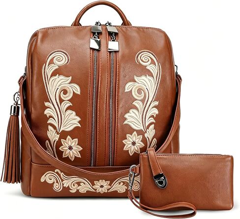 Checkered Backpack Purse for Women,Plaid Back Pack Handbag,Fashion Everyday Shoulder Bag with Wallet in Saudi Arabia