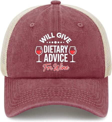 Will Give Dietary Advice for Wine Hat for Women Classic Washed Distressed in Kuwait