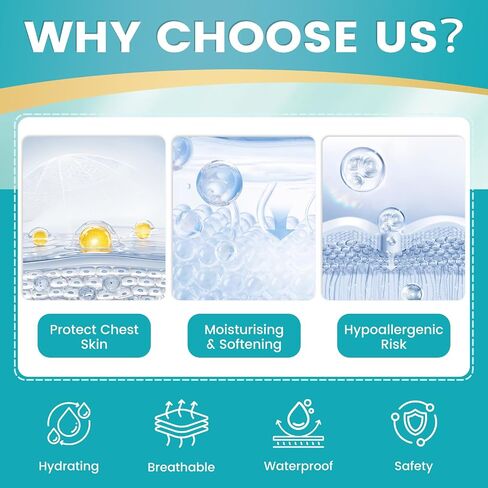 Silicone Scar Sheets for Breast 8 Pack Medical Grade Silicone Scar Tape Reusable Waterproof Breathable Strips for Post-Surgery Scar Care in Kuwait