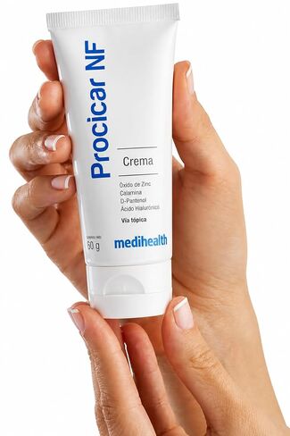 Procicar NF Scar Cream Original – Zinc Oxide, Calamine, D-Panthenol & Hyaluronic Acid Formula – Scar Care, Wound Healing Process, Pruritus Relief, Hyperpigmentation, UV Protection – 60g / 2.1 oz in Kuwait