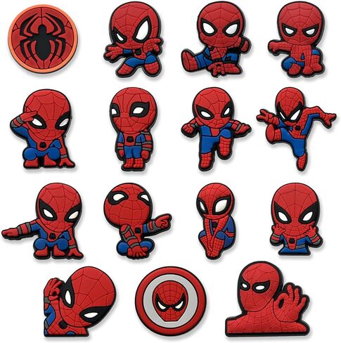 Cartoon Shoe Charms for Croc Clogs Sandals, Cute Shoe Decorations in Saudi Arabia