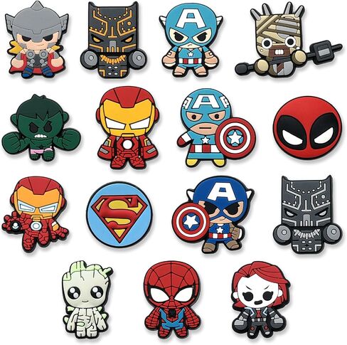 Cartoon Shoe Charms for Croc Clogs Sandals, Cute Shoe Decorations in Saudi Arabia