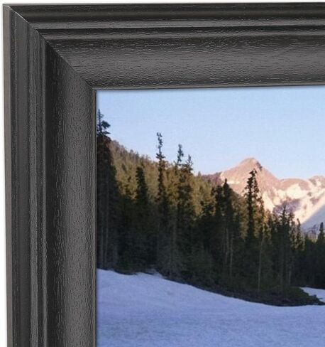 14x30 Panoramic Photo Frame Black Solid Wood Picture Frame 14x30 inch Painting Frame Poster Frame(S23B1430) in Saudi Arabia