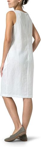 VIVID Linen Sleeveless Mid Length Dress in Saudi Arabia