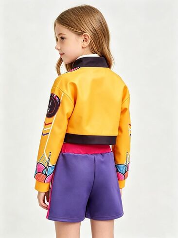 Taminan Costume for Girls, 3PCS Star Costume for Kids, Halloween Party School Stage Cosplay Dress Up in Kuwait
