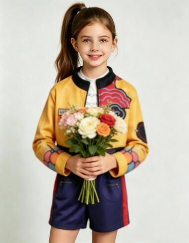 Taminan Costume for Girls, 3PCS Star Costume for Kids, Halloween Party School Stage Cosplay Dress Up in Kuwait
