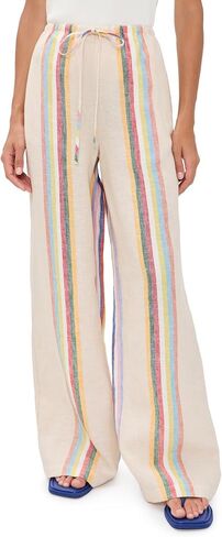 STAUD Women's Mateo Linen Pants in Kuwait