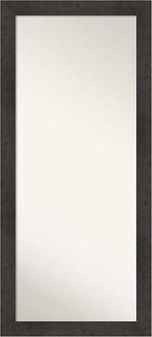 Amanti Art Brown Full Length Mirror, 65x29 Bark Rustic Char Tall Free Standing Body Wall Mirror Full Length for Dressing, Country Rustic Frame, Lean on Floor or Hang, Wall Decor in Saudi Arabia