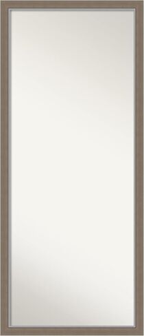 Amanti Art Brown Full Length Mirror, 65x29 Bark Rustic Char Tall Free Standing Body Wall Mirror Full Length for Dressing, Country Rustic Frame, Lean on Floor or Hang, Wall Decor in Saudi Arabia