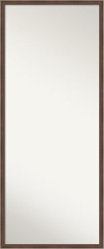 Amanti Art Brown Full Length Mirror, 65x29 Bark Rustic Char Tall Free Standing Body Wall Mirror Full Length for Dressing, Country Rustic Frame, Lean on Floor or Hang, Wall Decor in Saudi Arabia