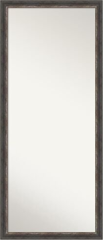 Amanti Art Brown Full Length Mirror, 65x29 Bark Rustic Char Tall Free Standing Body Wall Mirror Full Length for Dressing, Country Rustic Frame, Lean on Floor or Hang, Wall Decor in Saudi Arabia