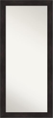 Amanti Art Brown Full Length Mirror, 65x29 Bark Rustic Char Tall Free Standing Body Wall Mirror Full Length for Dressing, Country Rustic Frame, Lean on Floor or Hang, Wall Decor in Saudi Arabia